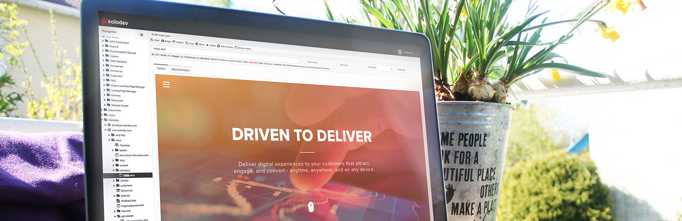 Solodev CMS Now Available Through GSA Schedule 70